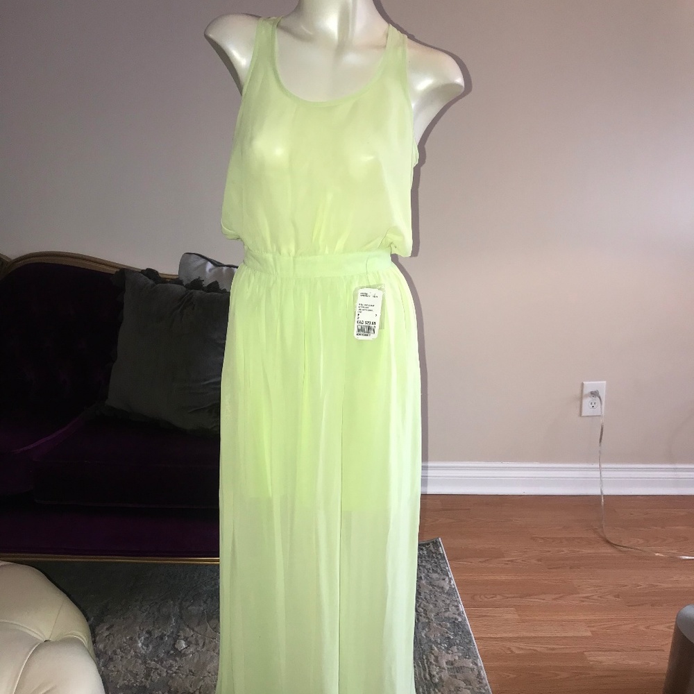 Lime Green XXI , Maxi Dress , Size Small
